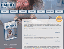 Tablet Screenshot of everythingisharderthanyouthink.com